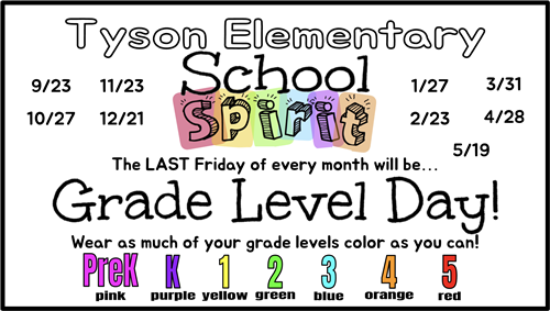 Grade Level Colors